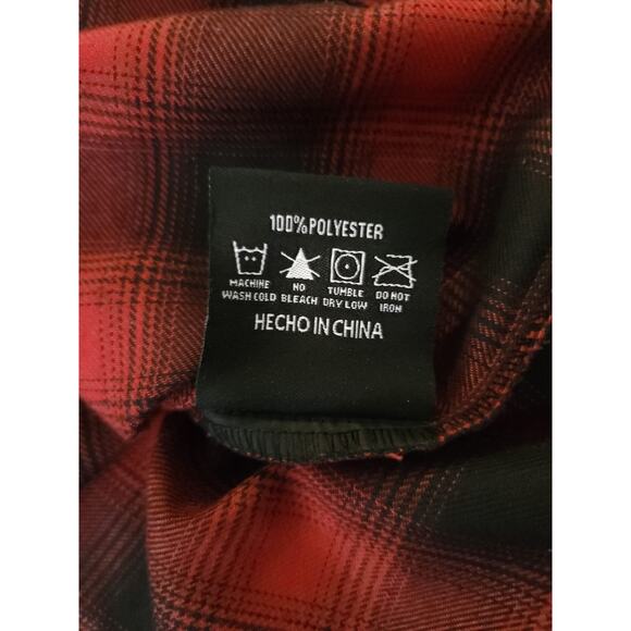 Dixxon Flannel Form & Function Red & Black Snap Buttons Men’s 2X Tall - Picture 7 of 10